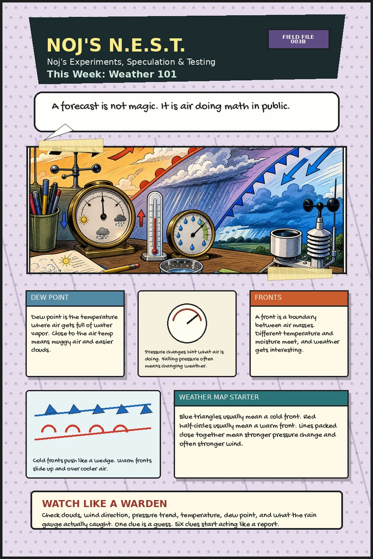 Issue 003 Noj's N.E.S.T.: Weather 101